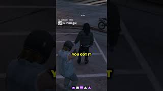 Caught Lackin in Street Fight  gtarp grizzleyworldrp shorts gta domogotgame grizzlyworldrp [upl. by Rraval]