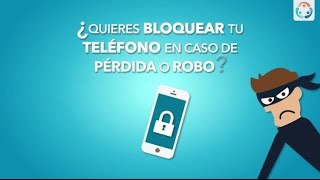 ¿Quieres bloquear tu teléfono en caso de pérdida o robo [upl. by Noit]