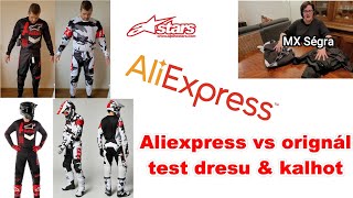 RECENZE VYBAVENÍ  Dres amp Kalhoty set Aliexpress vs origo Alpinestars  BONUS srovnání od MX Ségry [upl. by Danyluk359]