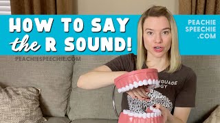 How to say the R sound bunched by Peachie Speechie [upl. by Aivilo]