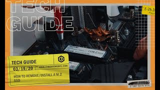 How to RemoveInstall a M2 SSD [upl. by Joli342]