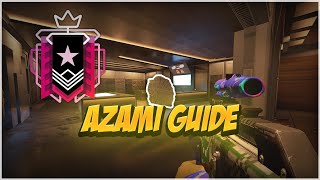 BEST AZAMI Setups for LAIR  Rainbow Six Siege [upl. by Errot]