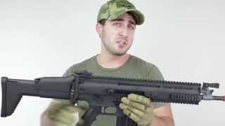 SCARH Airsoft AEG  Gun Review [upl. by Janel]