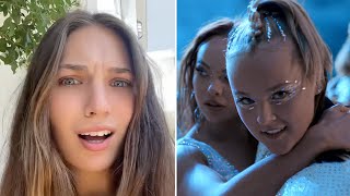 Maddie Ziegler REACTS to JoJo Siwa’s ‘Karma’ Music Video [upl. by Meehan]