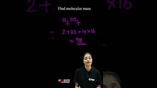 Find Molecular Mass  Some Basic Concepts of Chemistry Plus one Chemistry [upl. by Nnairol]