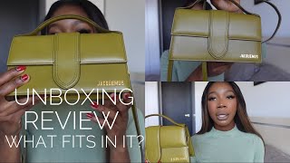 Jacquemus Bambino Le Grande UnboxingHonest review What fits in it [upl. by Donall]