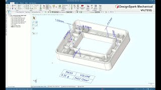 DesignSpark Mechanical  Material properties in the BoM table [upl. by Nnaeus]