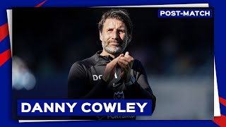 Danny Cowley postmatch  Pompey 11 Fleetwood Town [upl. by Ydac]