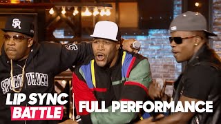 Michael Strahan Performs quotLondon Bridgequot amp quotPoisonquot  Lip Sync Battle [upl. by Zigmund]