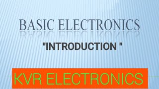 Basic Electronics Series  An Introduction [upl. by Valentin]