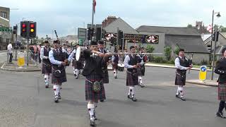 Killeen Pipe Band  12th July 2021 [upl. by Gery434]