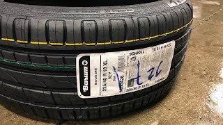 Tire Review of Barum Bravuris 3HM 2254018 [upl. by Yroj]