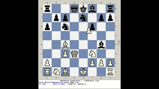 Blackburne Joseph Henry vs Cuthbertson  BCA 2 Challenge Chess Cup 1868 London England [upl. by Timmy978]