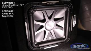 Kicker L7 12quot Subwoofer Demo  S12L74 Bass Test [upl. by Kinimod207]