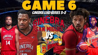 BRGY GINEBRA vs SAN MIGUEL GAME 6 SEMIFINALS  PBA LIVE SCOREBOARD [upl. by Gitlow]