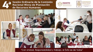 4a sesión ordinaria de la comision nacional mixta de planeación de recursos humanos [upl. by Fen197]