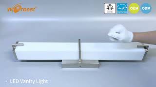 led vanity light，light fixture [upl. by Hands]