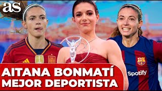 AITANA BONMATÍ MEJOR DEPORTISTA FEMENINA  PREMIOS LAUREUS 2024 [upl. by Accemahs]