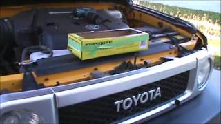 2007 FJ Cruiser US Offroad Bumper Install Part 1 [upl. by Noreik350]