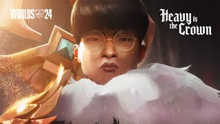 Heavy Is The Crown ft Linkin Park Official Music Video  League of Legends Worlds 2024 Anthem [upl. by Ahsayn]