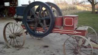 14 HP John Lauson Gas Engine [upl. by Adnahc]