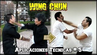 WING CHUN Aplicaciones tecnicas 5 Sifu Facundo Colman [upl. by Beauregard]