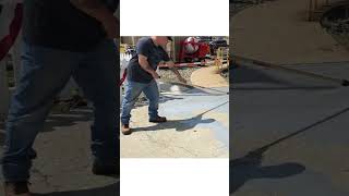 Garonguard™  high build epoxy floor coating epoxycoating beforeandaftervideo concrete [upl. by Ingham]