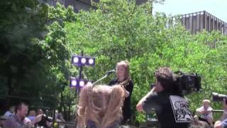 Crystal Bowersox performs her original song quotHoly Toledoquot  her homecoming in Toledo Ohio [upl. by Moir]