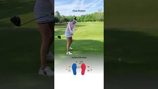 Step Drill with Esther Henseleit BALONgolf EstherHenseleit golfdrills [upl. by Byers]