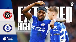 Sheffield Utd 22 Chelsea  Blades burst Blue balloon  Highlights  EXTENDED  PL 2324 [upl. by Letnohs774]