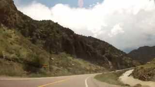 Cañon City to Monarch Pass Colorado Hwy 50 Time Lapse 072513 [upl. by Shem]