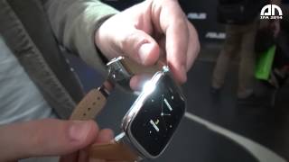 ASUS ZenWatch  HandsOn zur Android WearSmartwatch  androidnextde [upl. by Hairehcaz]