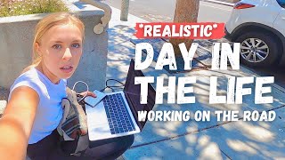 Working and Traveling FullTime in an RV what its REALLY like  How I Get Internet on the Road [upl. by Kernan]