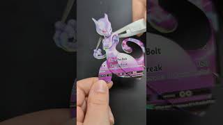 3D Mewtwo V Holo Pokémon Card mewtwo shorts [upl. by Alethea]