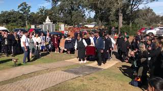 Luke’s funeral  farewell Brother  Haka Taki and the boys one love [upl. by Phillie468]