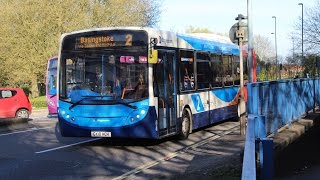 FRONT VIEW  Stagecoach Hampshire  Alexander Dennis E300ADL E30D  2  Baughurst  27620 GX10HCH [upl. by Rodama123]