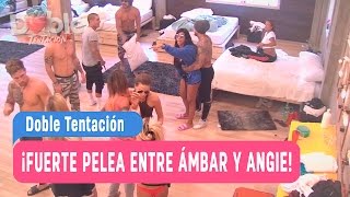 Doble Tentación  ¡Fuerte pelea entre Ámbar y Angie  Capitulo 34 [upl. by Novoj426]