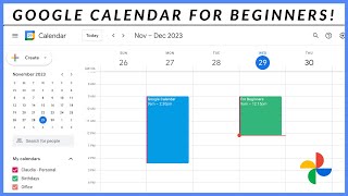 HOW TO USE GOOGLE CALENDAR FOR BEGINNERS  The basics of Google Calendar [upl. by Ott623]