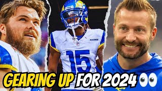 Rams Prepare for 2024 Free Agency Hire Sean Desai Salary Cap Increase amp More [upl. by Letsirk919]