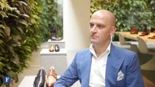 An Interview with Giuseppe Santoni of Santoni Footwear  Forbes [upl. by Kaete575]