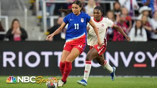 Highlights USWNT vs Canada En Español  4924  NBC Sports [upl. by Thaine]