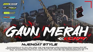 DJ GAUN MERAH  Bass Njengat Jinggle karnaval BBM Audio Malang ft SR Music [upl. by Ahsaten]