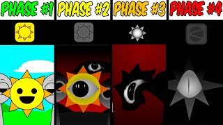 Phase 1 VS Phase 2 VS Phase 3 VS Phase 4 in Incredibox Sprunki [upl. by Ayatnwahs]