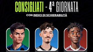 🕵️‍♂️ Consigliati di giornata 4° grazie Fantalab per le vostre formazioni da schierare fantacalcio [upl. by Vaclav]