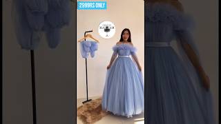 6 style gown 2999rs only viral shorts dress trendingreels gowncollection fashiondesigner gown [upl. by Maurene]