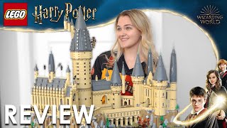 LEGO Harry Potter Hogwarts Castle 71043 Review [upl. by Tull]