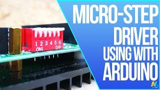 Using MicroStep Stepper Motor Driver with Arduino  TB6600 TB67S109AFTG [upl. by Fabiolas]