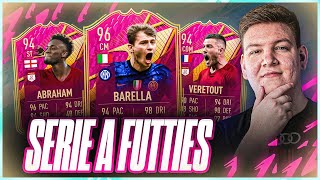 FUTTIES Barella Abraham und Veretout im Test FIFA 22 Player Review [upl. by Mariele]