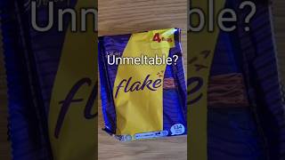 Unmeltable Chocolate 🍫 experiment flake melting opinion shorts [upl. by Peadar]