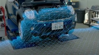 Hologarage Microsoft Hololens Car Maintenance Demo [upl. by Sivek]